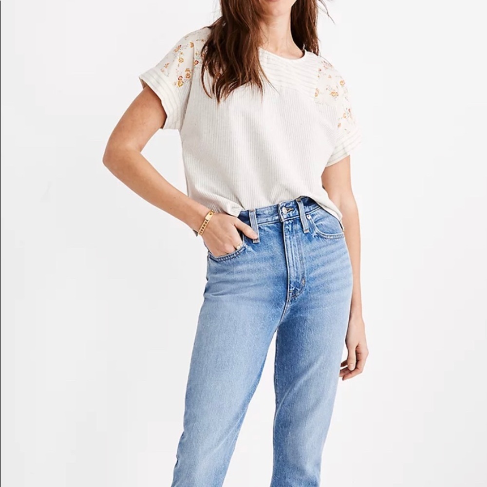Madewell mom jeans